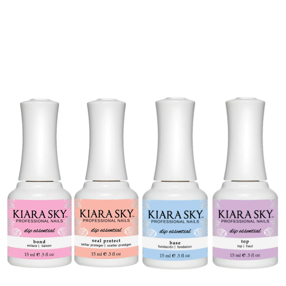 Kiara Sky agent-liant pour une adhérence durable des ongles.
