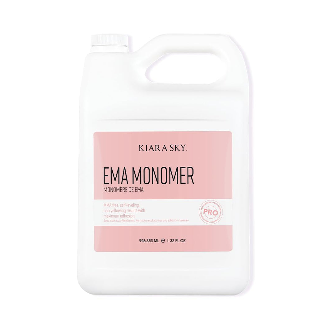 Kiara Sky EMA Monomer auto-nivelant en action pour des coulées parfaites