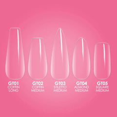 Kiara Sky Gelly Tips application facile et rapide pour une manucure nette