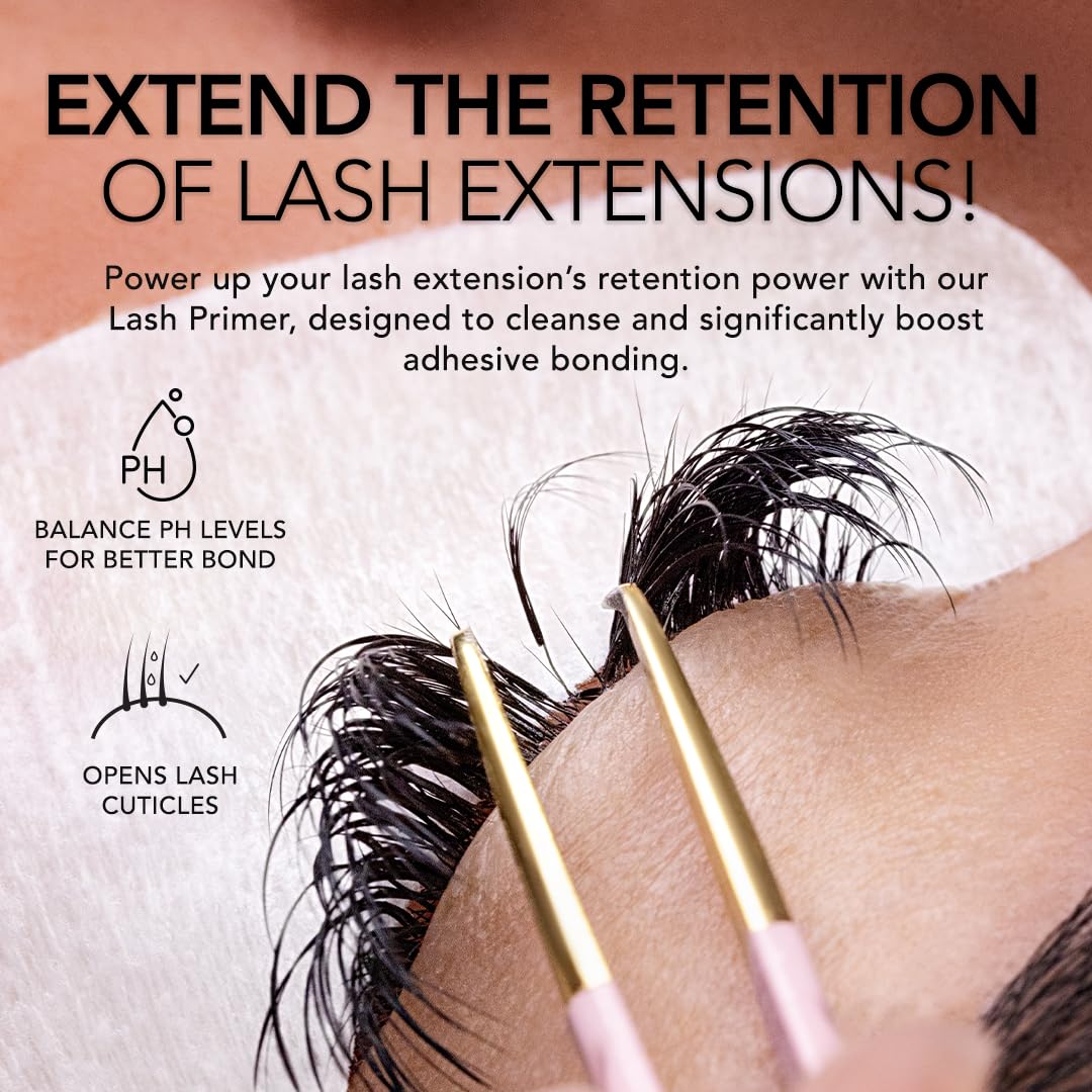 KIARA SKY Lash Primer being applied to lashes for enhanced prep and conditioning.