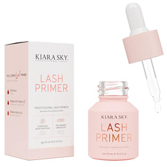 KIARA SKY Lash Primer bottle with dropper, boosts adhesion for longer-lasting lash extensions.