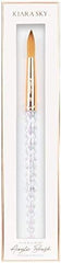 Kiara Sky pinceau acrylique 10 manche cristal taillé facilite le contrôle