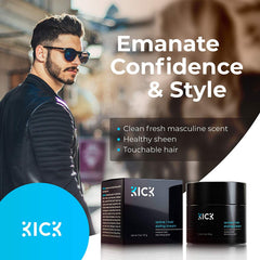 Kick Active semi-matte finish supports versatile, natural looking style