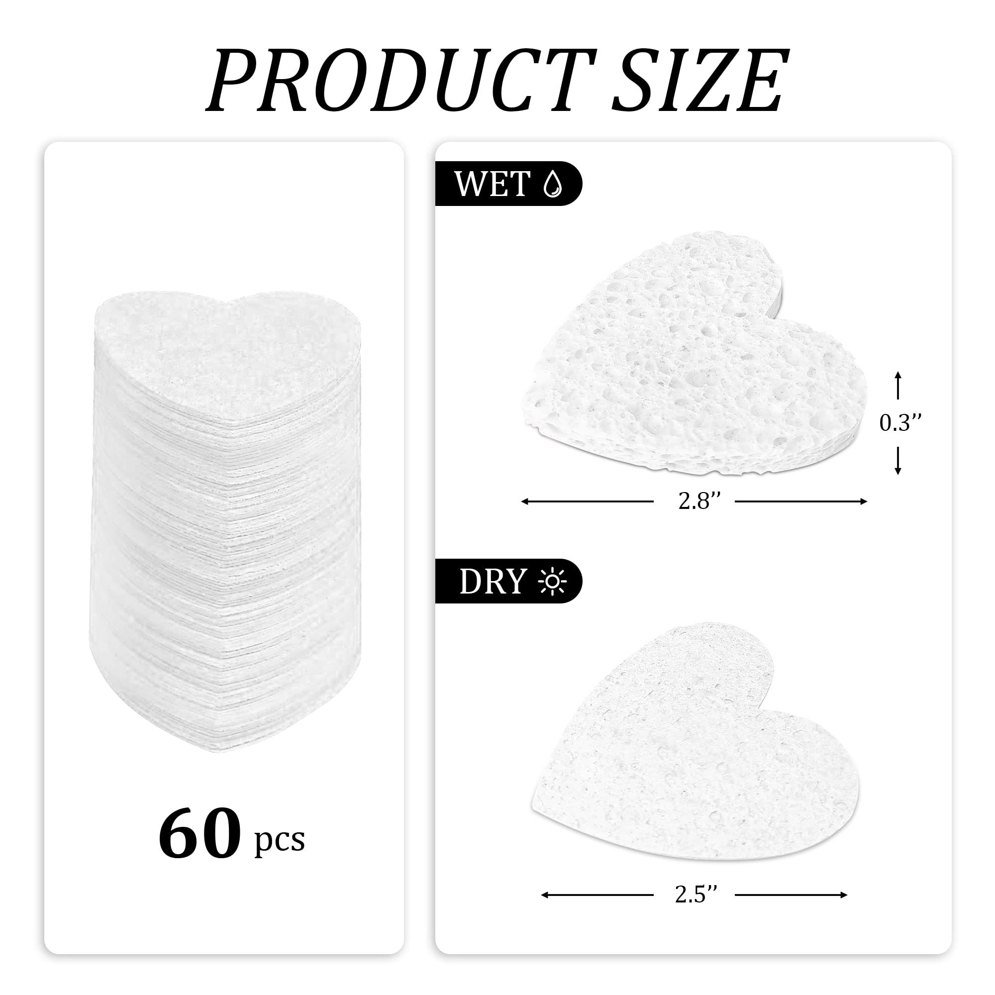 Éponge Kickleen ergonomique, taille adaptée à la main pour le nettoyage facial.