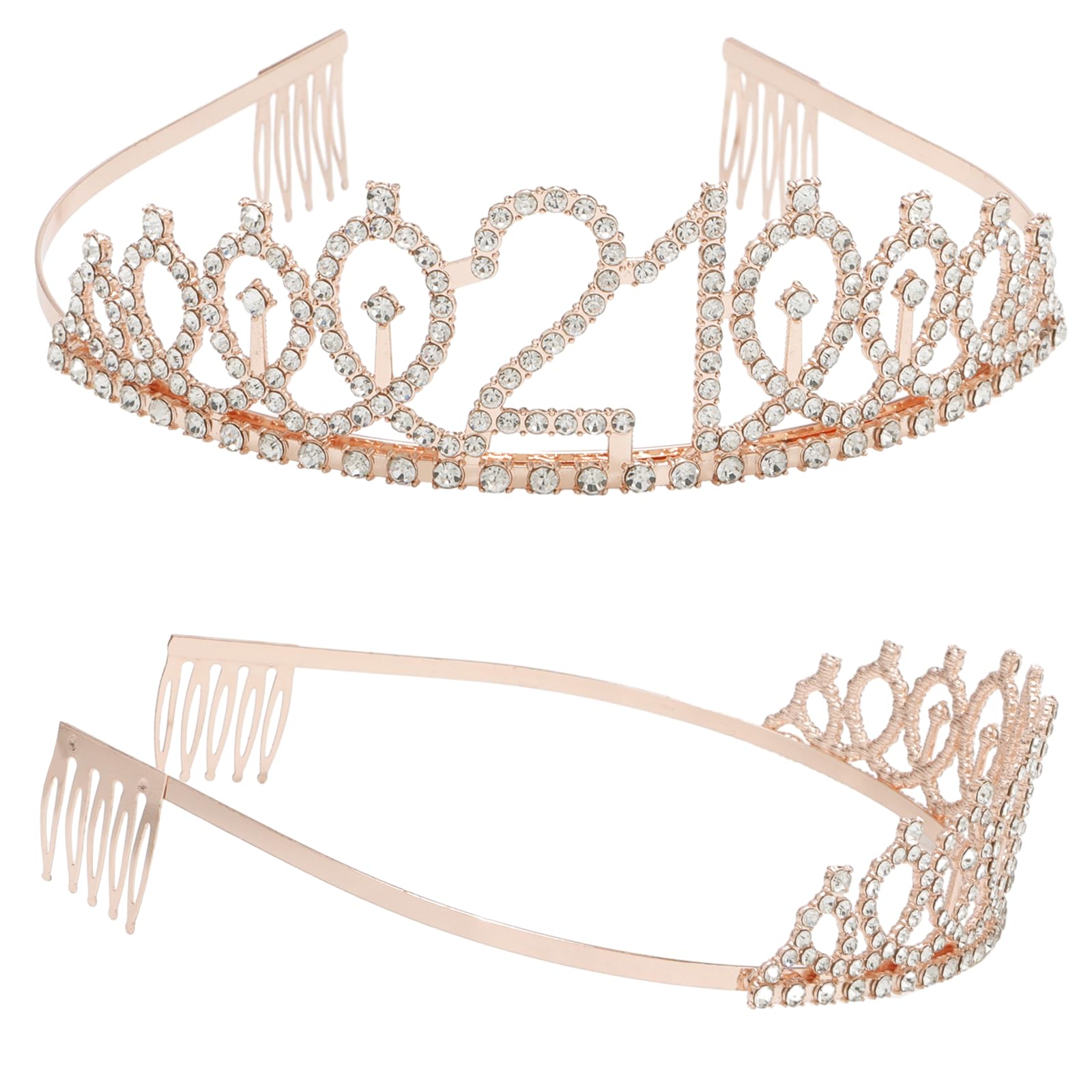 Accessoire coiffure luxueux pour compléter une tenue festive.