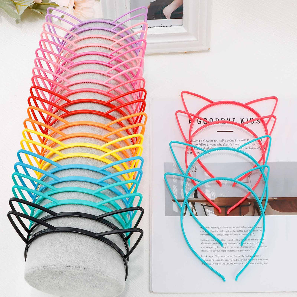 Bandeaux oreilles-chat KICOSY, taille unique s'adaptant à la plupart des têtes.