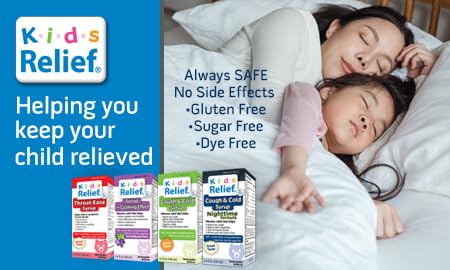 Kids Relief crème non grasse – fini léger qui pénètre rapidement.