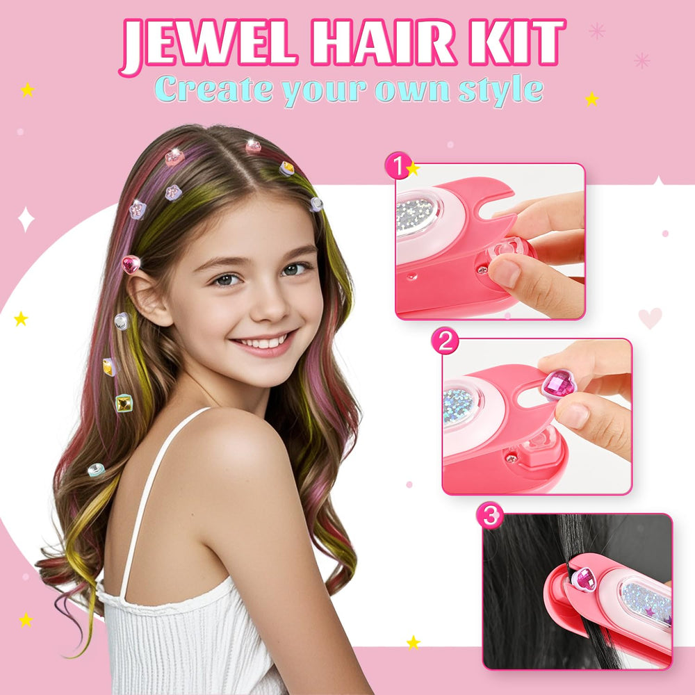 Coiffure rapide Kidzkube avec application simple et création instantanée