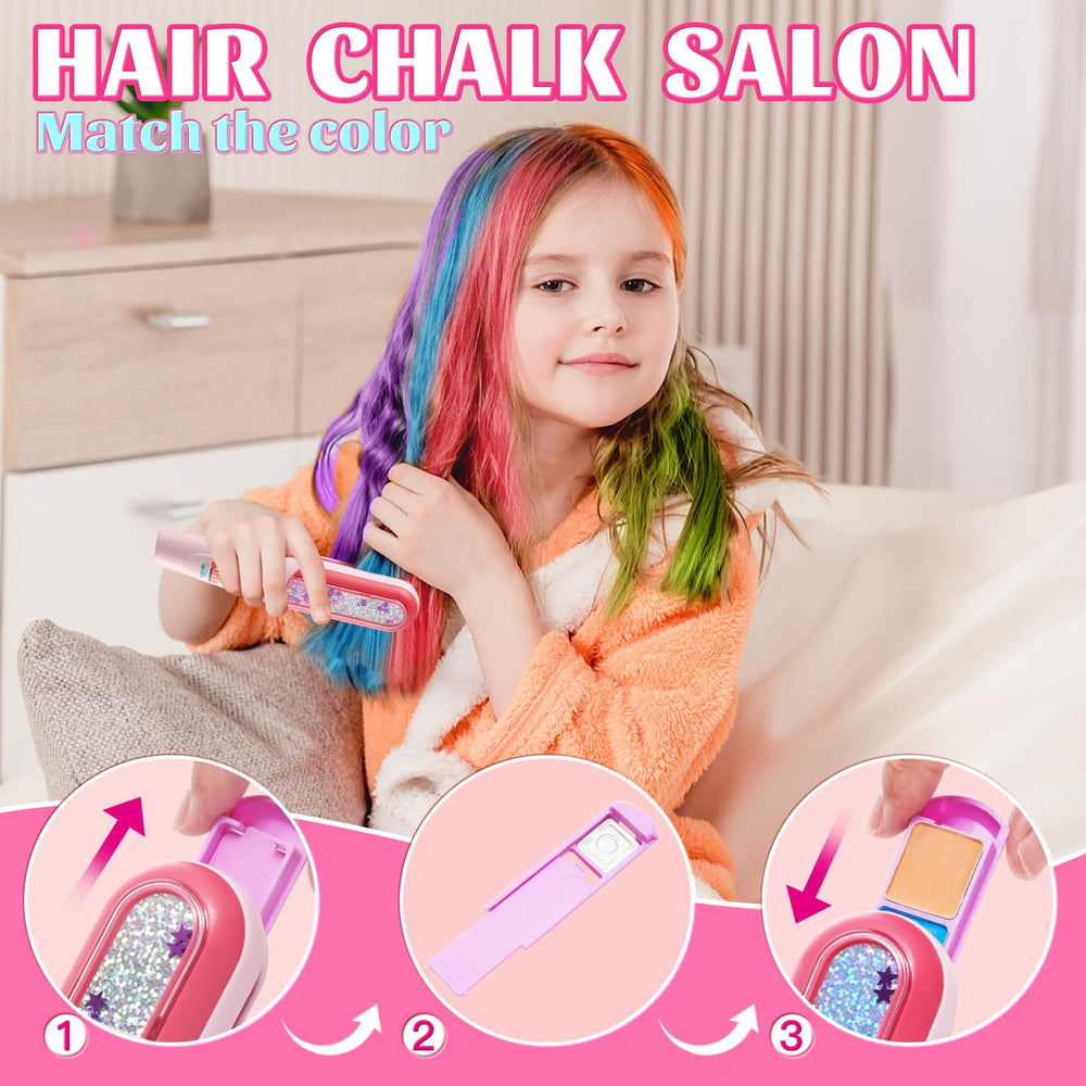 Outil stamper bijoux cheveux Kidzkube applique facilement des gemmes