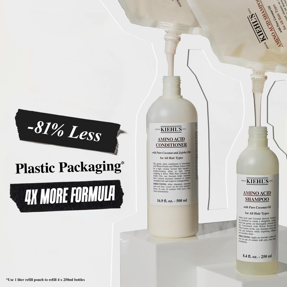 Texture légère facilitant le massage sur cheveux mouillés.
