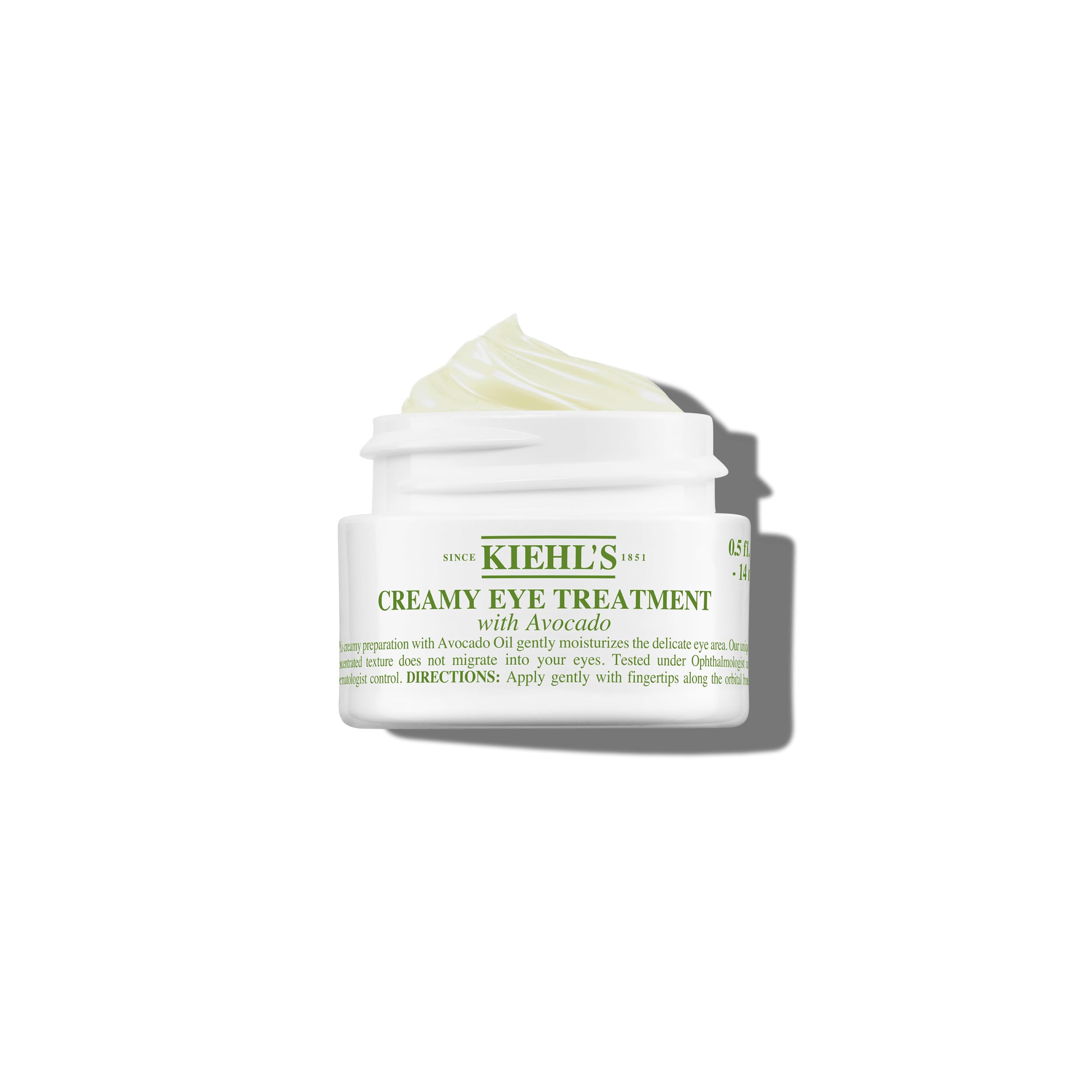 Kiehl's Avocado Eye Treatment emballage élégant facilitant l’application autour des yeux