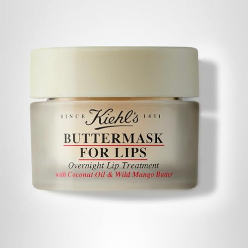 Kiehl's Buttermask Lèvres – beurre de mangue sauvage pour lèvres plus souples.