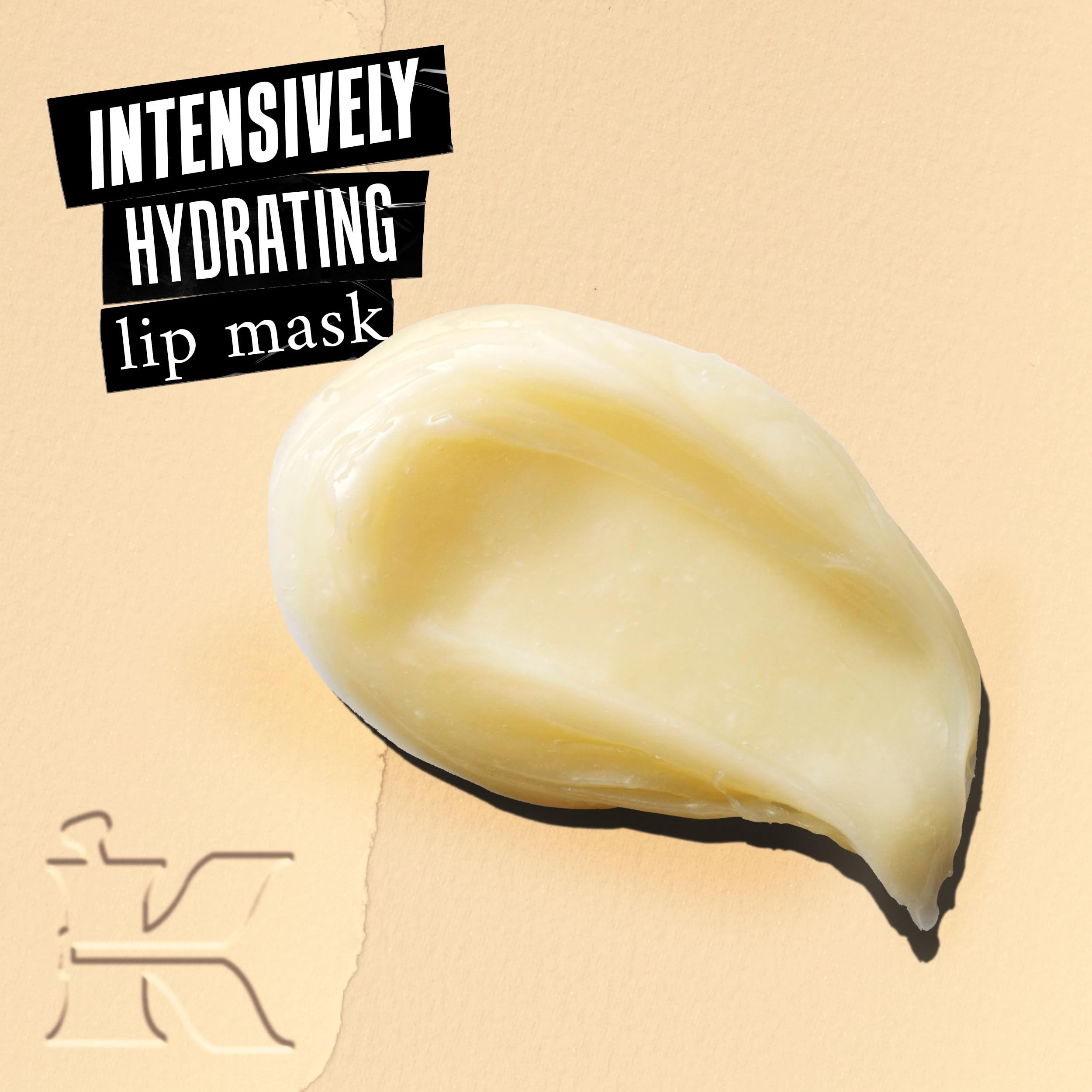 Kiehl's Buttermask Lèvres – gros plan sur la texture crème du soin hydratant.