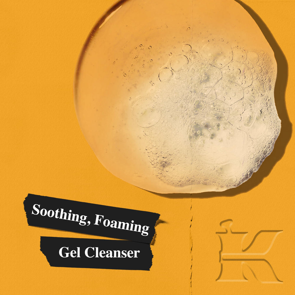 Kiehl's Calendula: mousse visage légère prête à nettoyer en douceur.