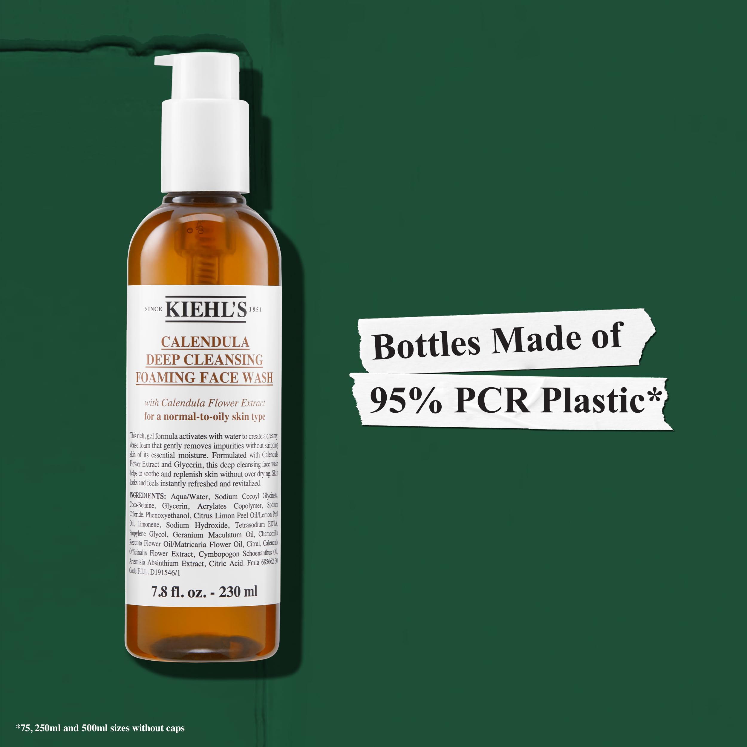 Kiehl's Calendula: convient aux peaux normales à mixtes recherchant équilibre et propreté.