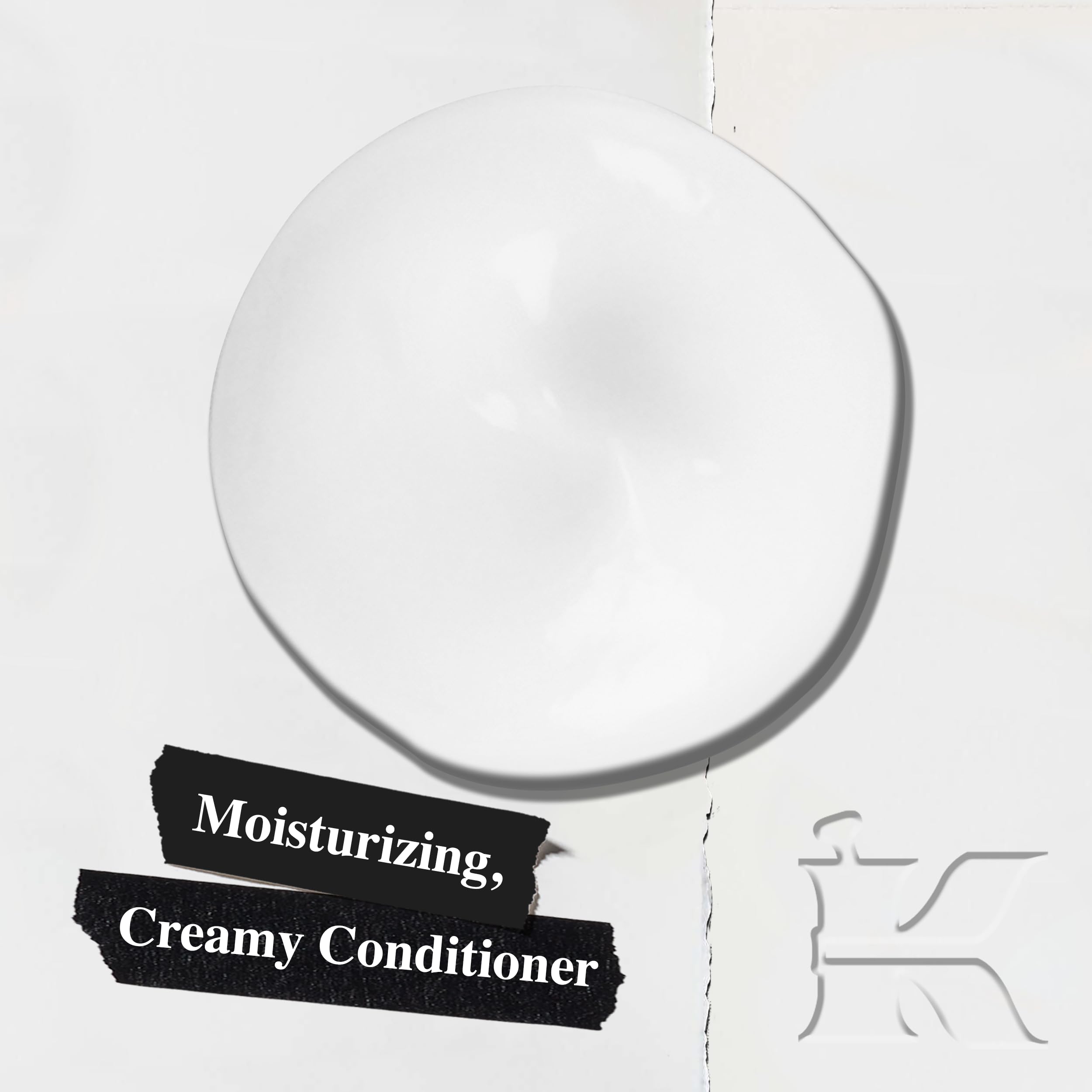Texture crèmeuse du soin Kiehl's prête à hydrater les longueurs