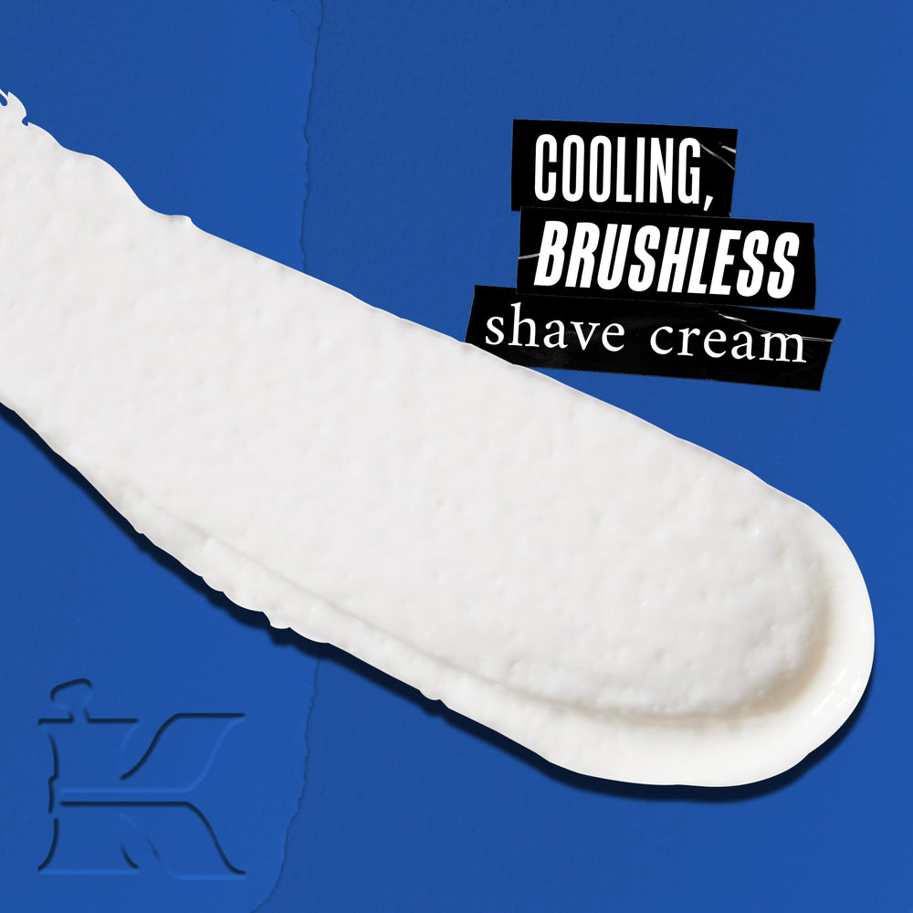Texture crème onctueuse de Kiehl's sans brosse