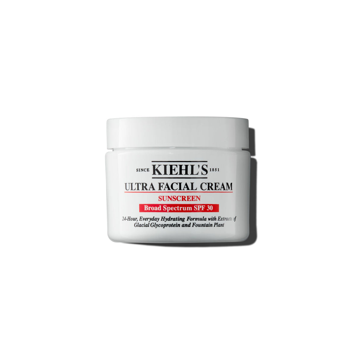 Kiehl's Ultra Facial Cream SPF 30 – flacon clair hydratation quotidienne
