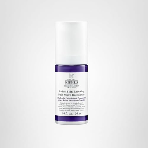 Kiehl's Daily Micro-Dose Retinol Teint Homogène: teint uniforme au fil du temps.