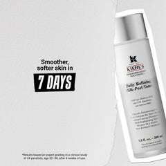 Emballage en verre de Kiehl's tonique au design élégant.