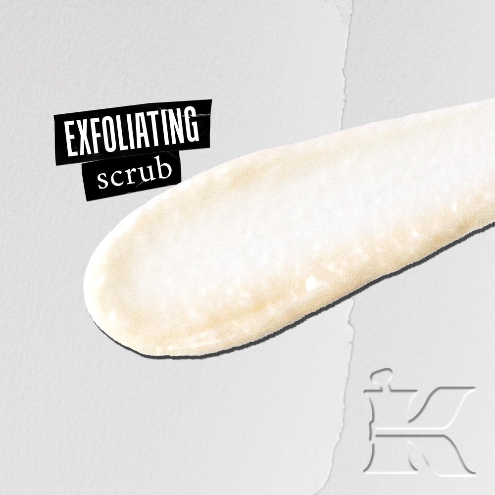Texture visage après exfoliation: peau plus lisse avec Kiehl's