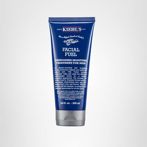 Routine matin avec Kiehl's Facial Fuel, hydratation et énergie