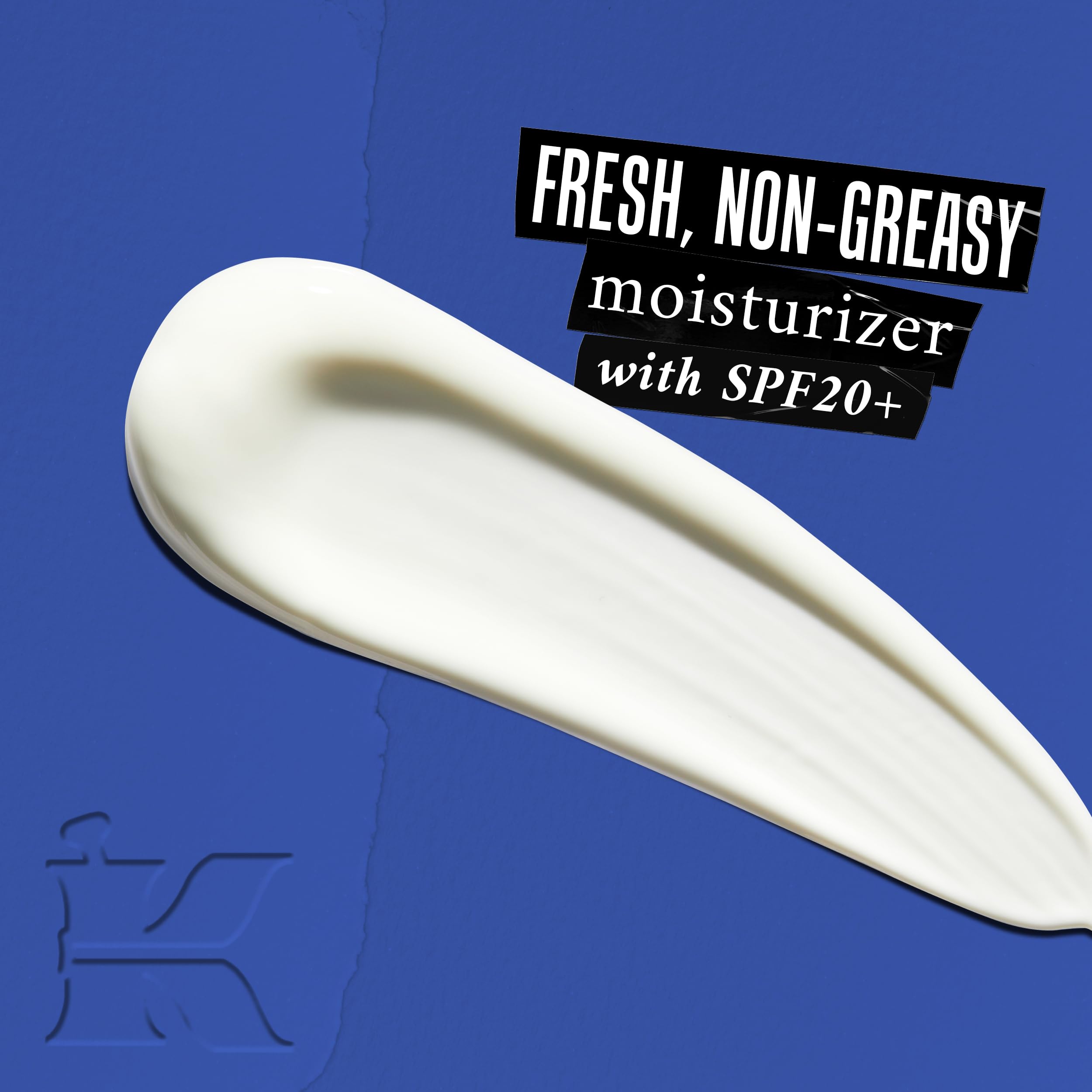 Texture légère de Kiehl’s Facial Fuel pour hydratation non grasse