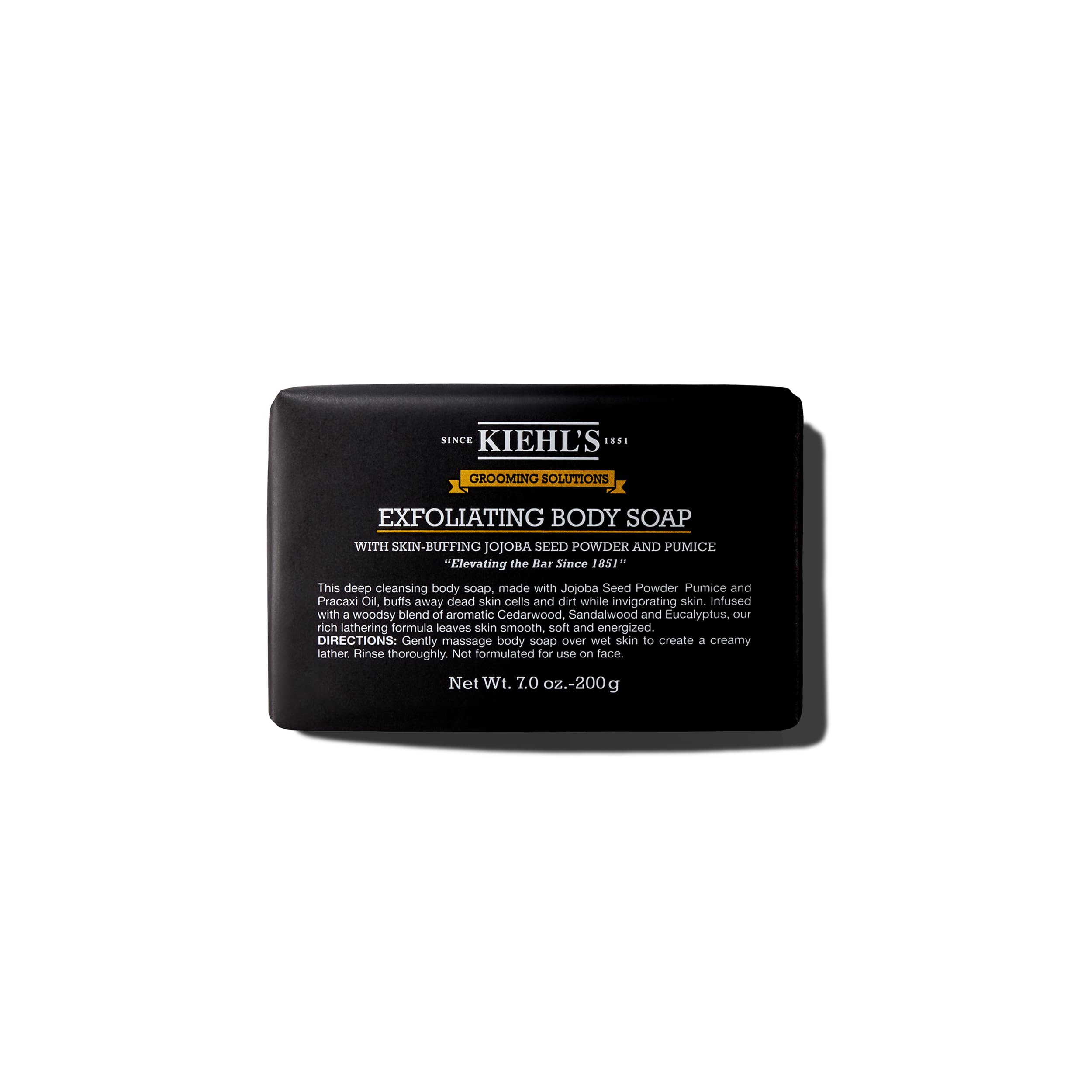Kiehl's Savon exfoliant pour le corps, pierre ponce pour exfolier en douceur.