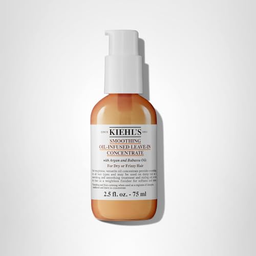 Kiehl's Huile anti-frisottis contrôle rapidement les mèches rebelles