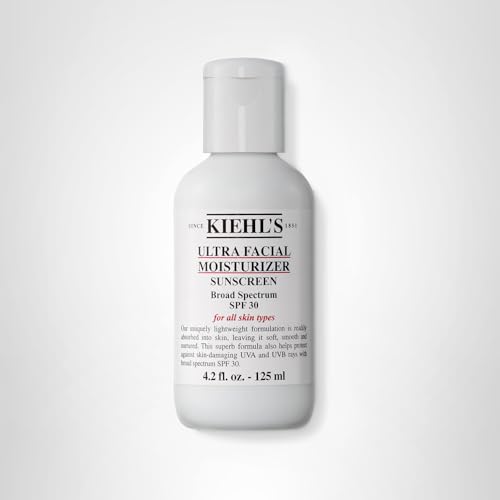 Kiehl's Ultra Facial Hydratant SPF30 — protection UVA/UVB lors d'activités extérieures.
