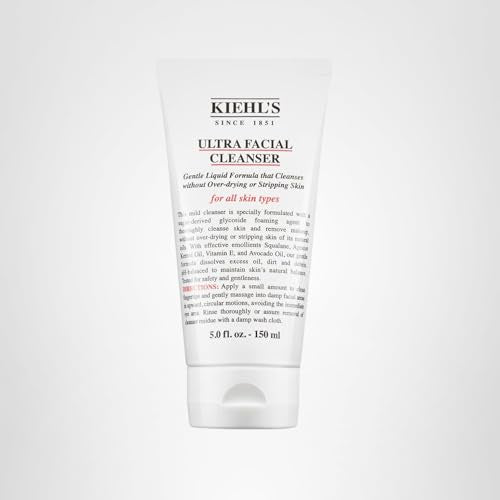 Kiehl's Nettoyant Visage Ultra Facial — huile d'avocat pour nourrir et apaiser.