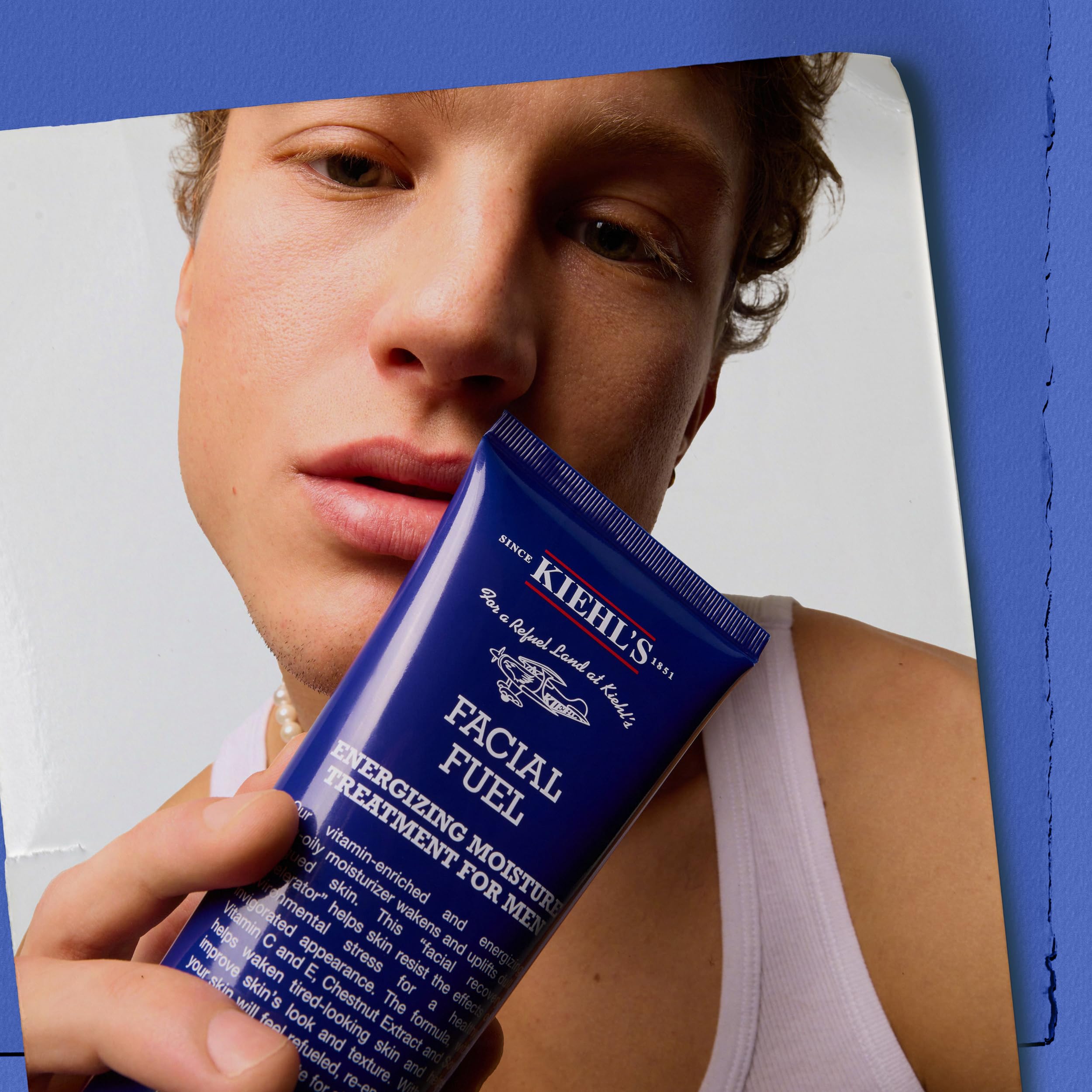 Kiehl's Soin Visage Homme: vitamine C illumine le teint.