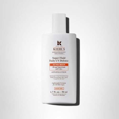 Kiehl's Super Fluid UV Defense: protection quotidienne contre les agressions environnementales.