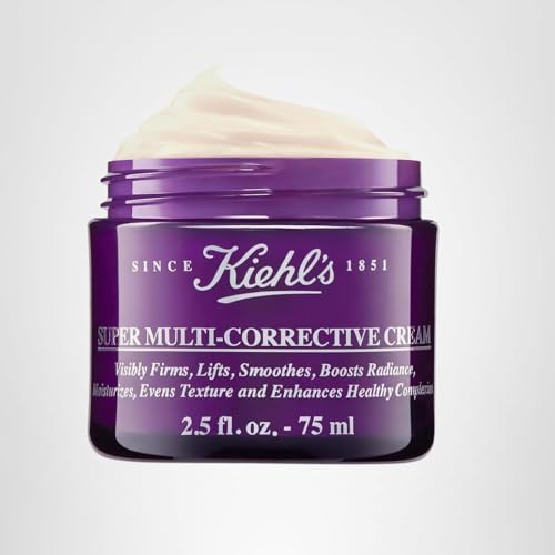 Kiehl's Super Multi-Corrective Cream, soin anti-rides ciblé pour une peau plus lisse.