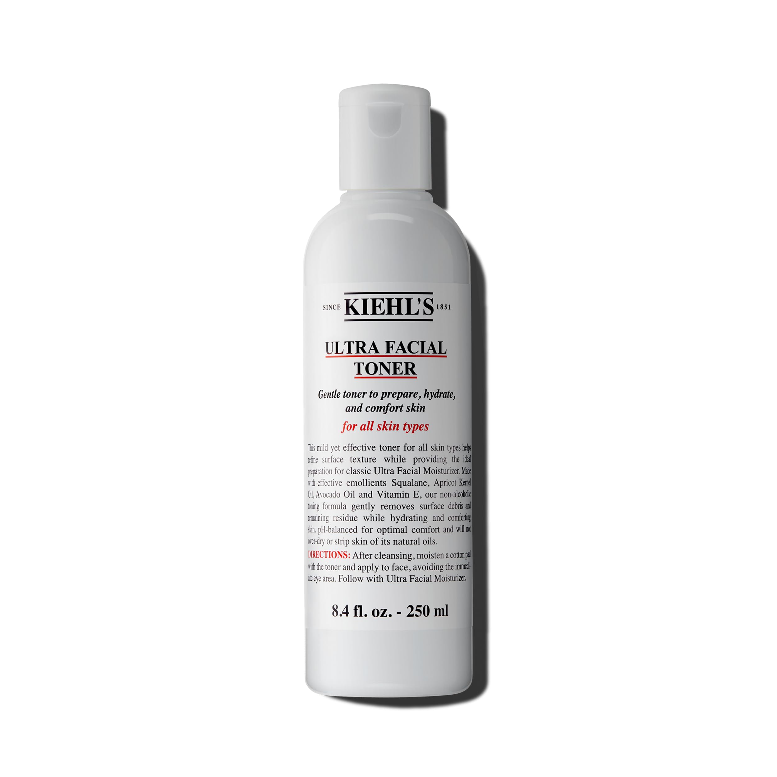 Kiehl's Ultra Facial Toner en flacon, hydratation légère pour la peau