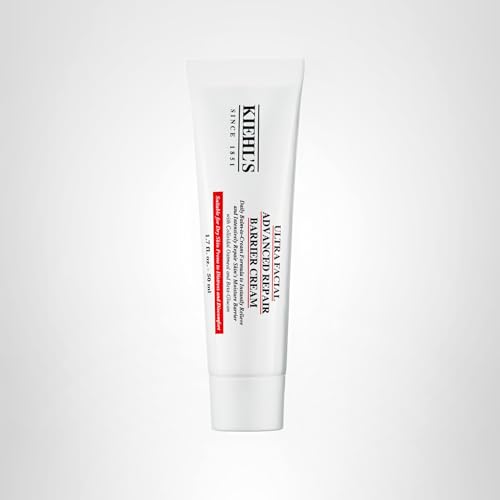 Kiehl's Ultra Facial Barrier Cream – texture légère sans résidu gras après application.