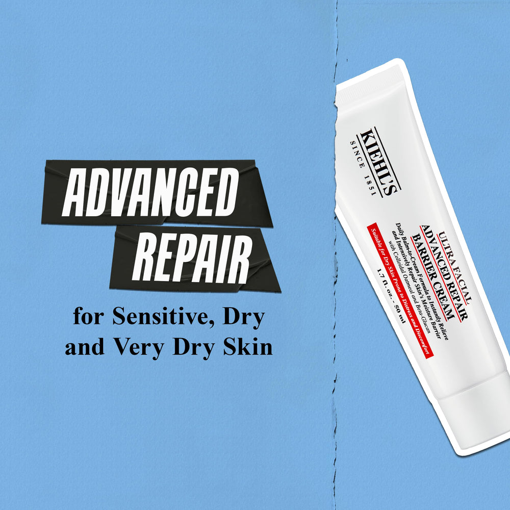 Kiehl's Ultra Facial Barrier Cream – bêta-glucane pour soutenir la barrière cutanée.