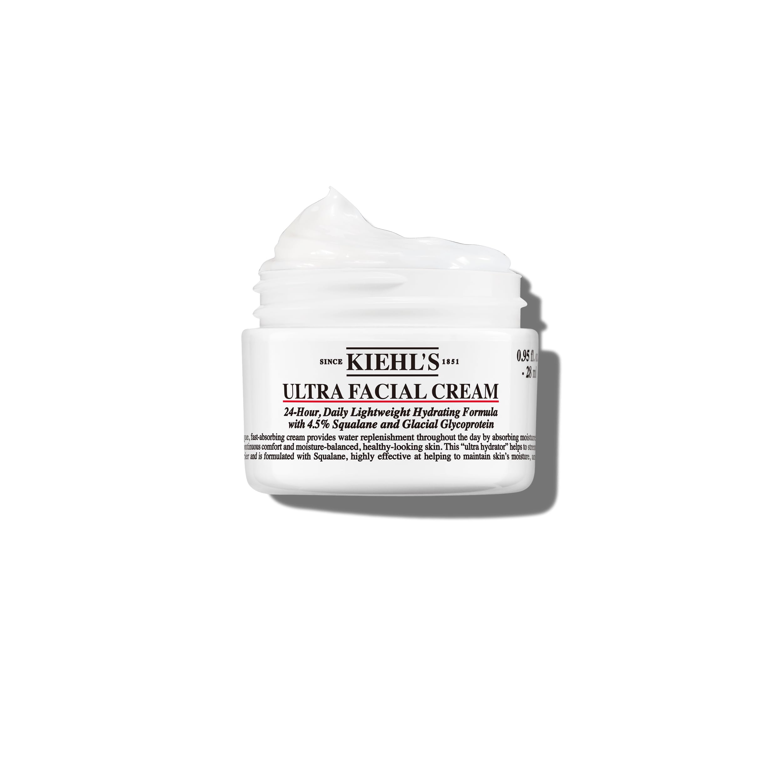 Kiehl's Ultra Facial Cream : emballage pratique pour hydratation quotidienne
