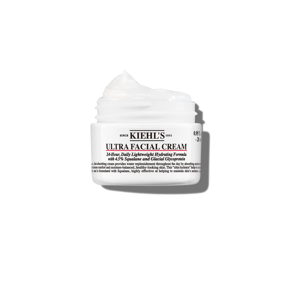 Kiehl's Ultra Facial Cream : emballage pratique pour hydratation quotidienne