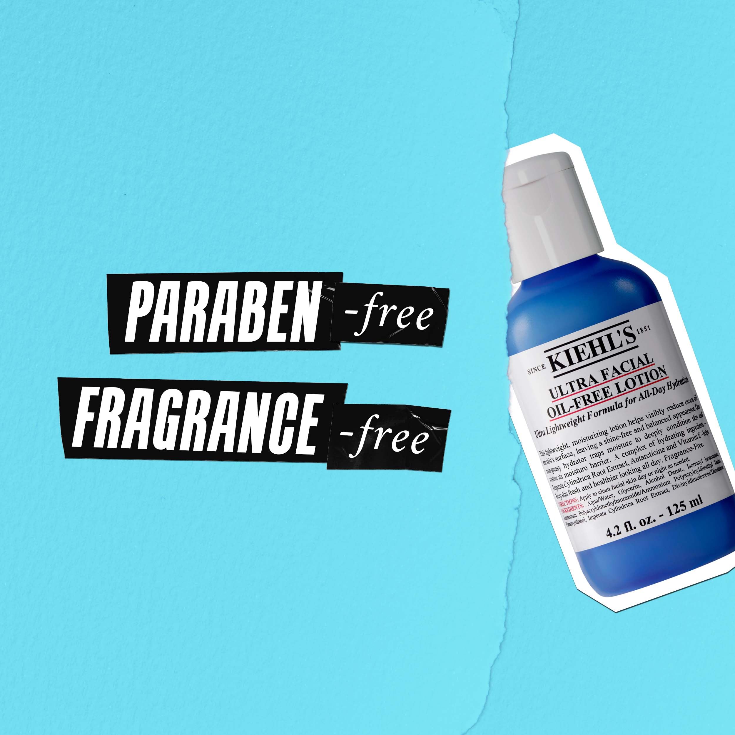 Kiehl's Ultra Facial Lotion sans huile — vitamine E et protection antioxydante.