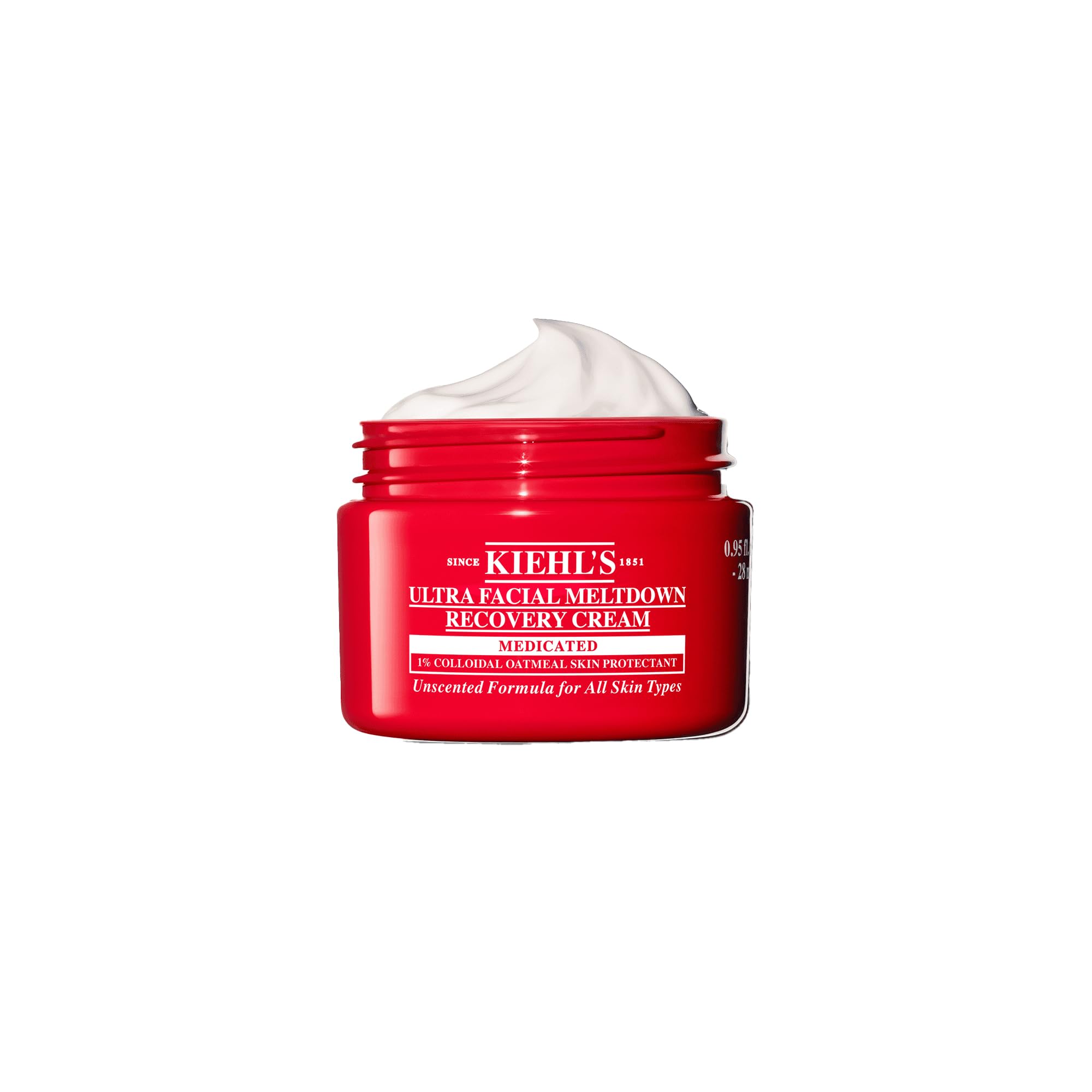 Kiehl's Ultra Facial Recovery Barrier Cream – application douce et apaisante.