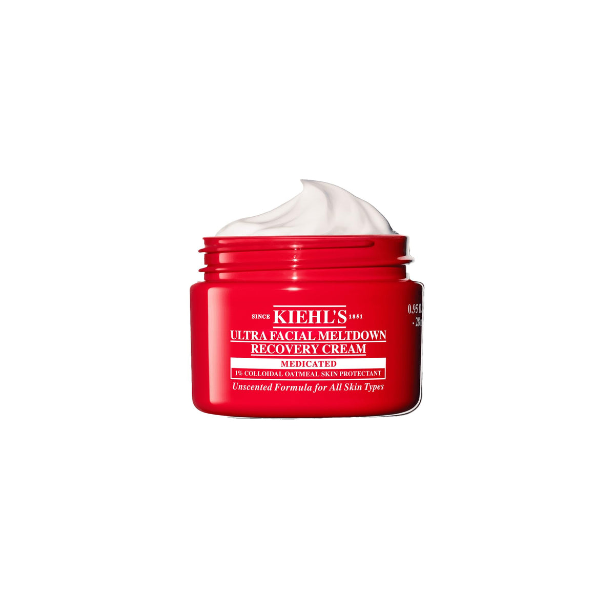 Kiehl's Ultra Facial Recovery Barrier Cream – application douce et apaisante.