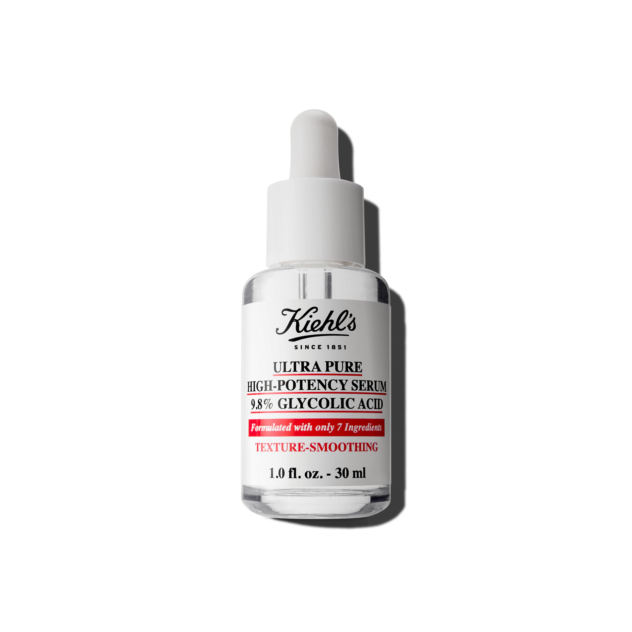 Kiehl's Ultra Pure sur la bouteille, éclat et simplicité d'utilisation.