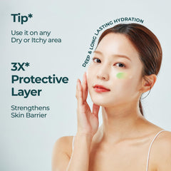Kim Jeong Moon Aloe Cure Balm à la menthe pour fraîcheur et confort.