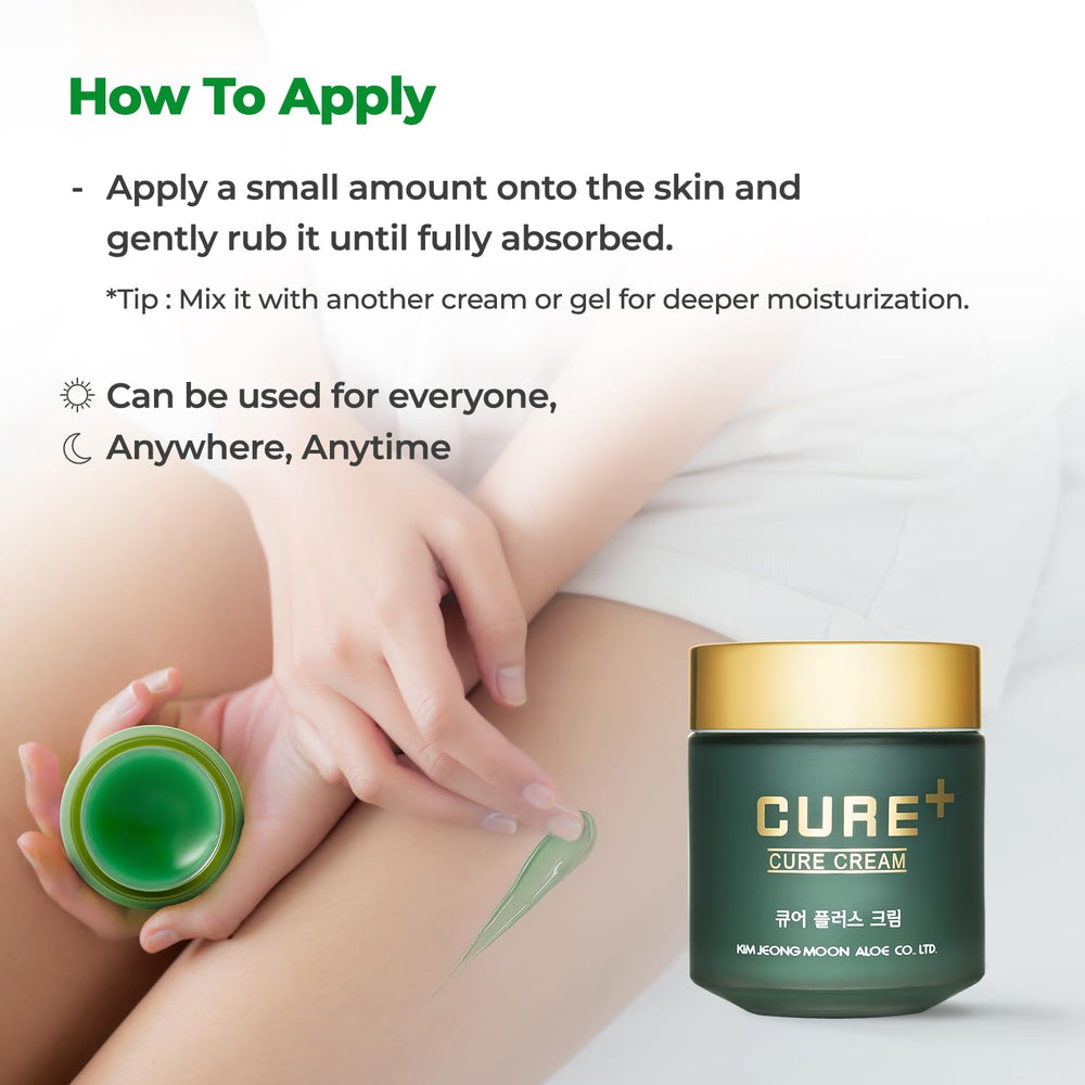 Kim Jeong Moon Aloe Cure Balm tube compact et facile à transporter.