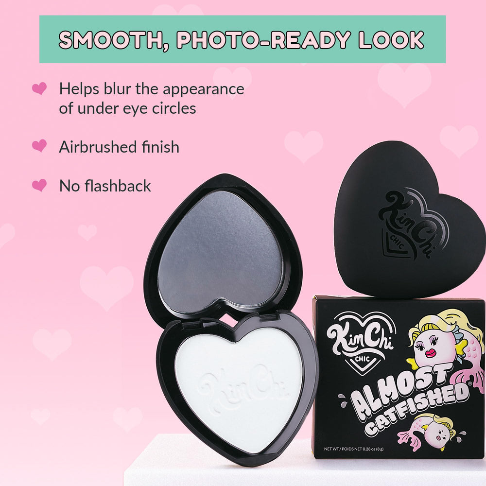 Kimchi Chic Almost Catfished : application rapide sous les yeux avec une brosse douce.