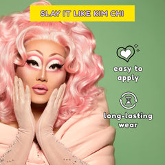 Kimchi Chic Almost Catfished : avant/après démontrant un regard plus lumineux.
