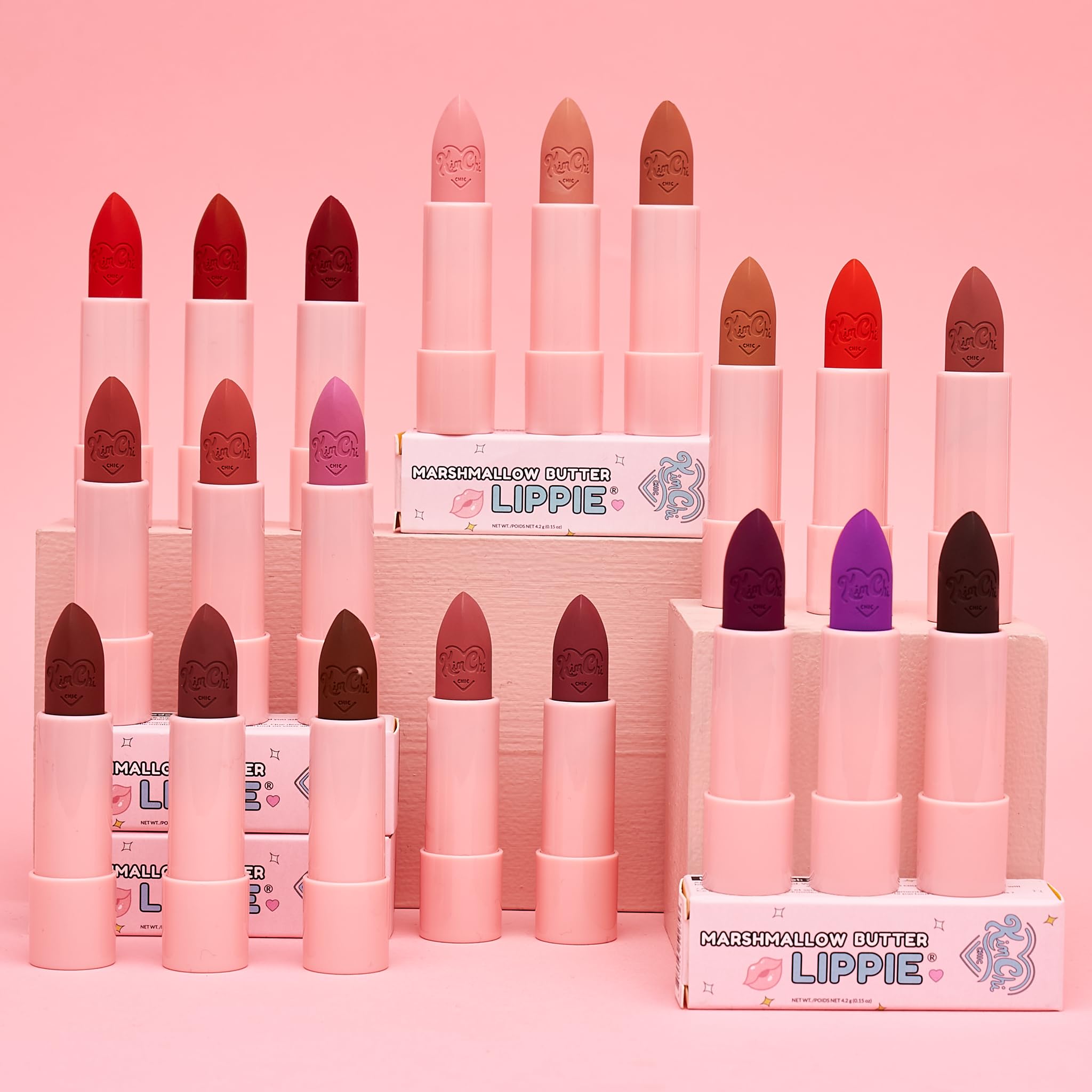 KimChiChic Marshmallow Butter Lippie creamy formula keeps lips soft