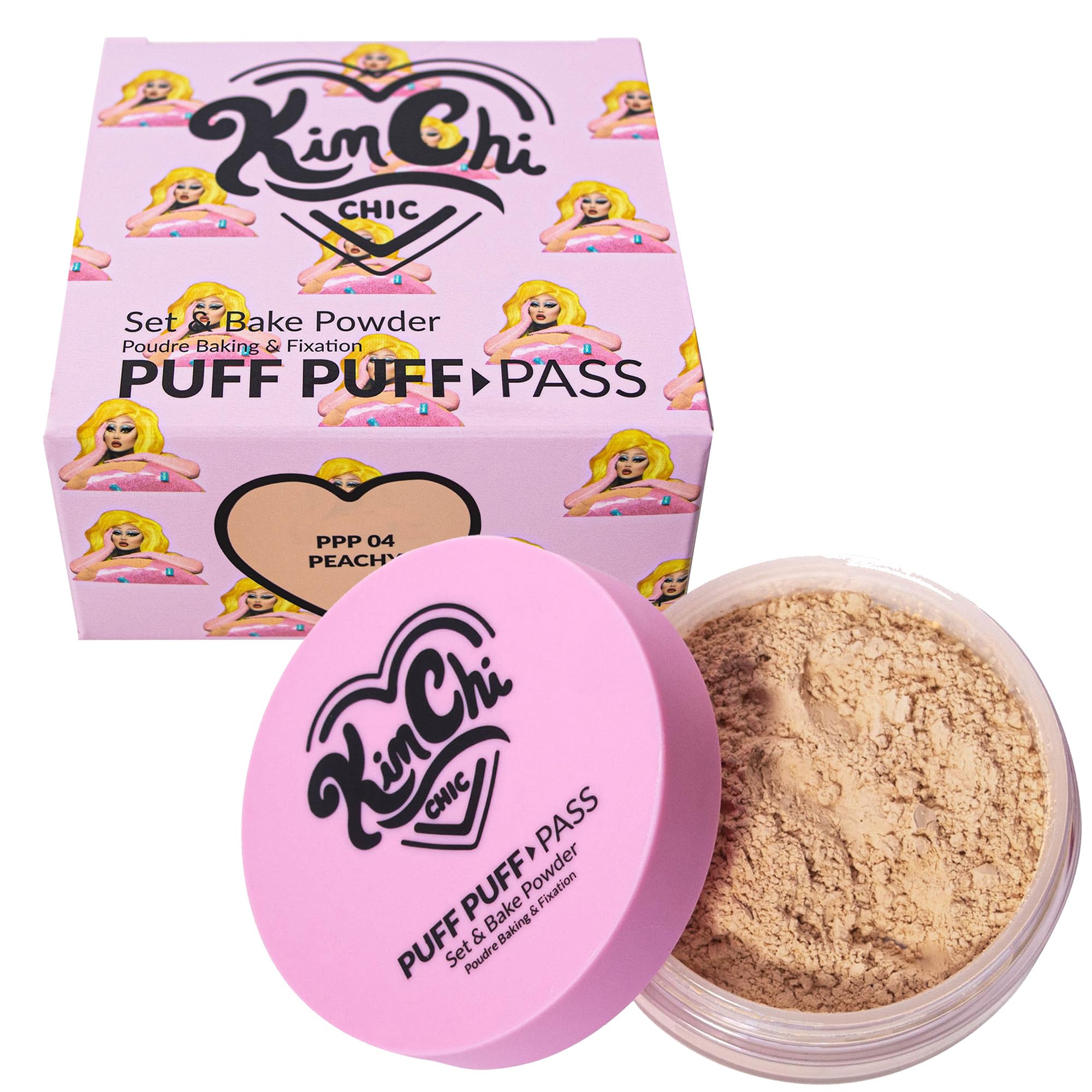 KimChiChic Puff Puff Pass: ensemble d'application doux pour un fini durable.
