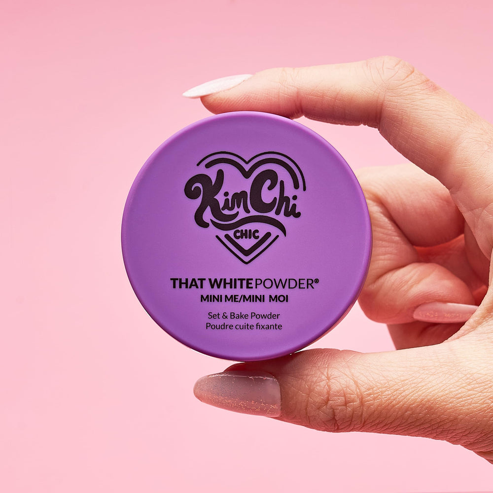 KimChiChic Poudre Blanche Fixatrice Matte : contrôle de la brillance et douceur du visage
